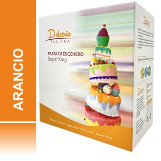 Pasta di Zucchero Arancio 5kg.