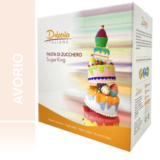 Pasta di Zucchero Avorio 5kg.