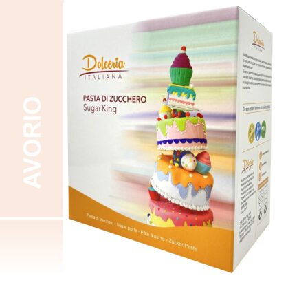 Pasta di Zucchero Avorio 5kg.