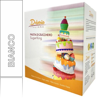 Pasta di Zucchero Bianco 5kg.