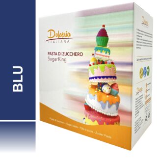 Pasta di Zucchero Blu 5kg.