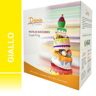 Pasta di Zucchero Giallo 5kg.