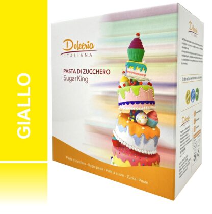 Pasta di Zucchero Giallo 5kg.