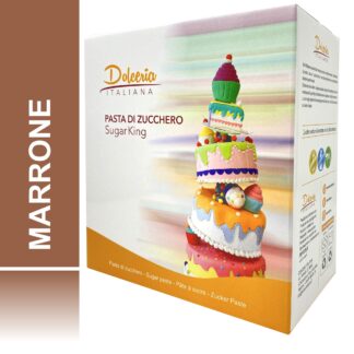 Pasta di Zucchero Marrone 5kg.