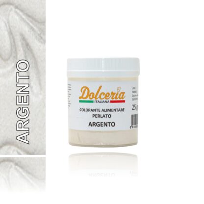 Colorante Argento 25g Idrosolubile (Solo per decorazioni non commestibile)