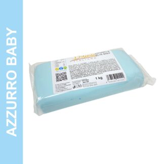 Pasta di Zucchero Azzurro Baby 1kg.
