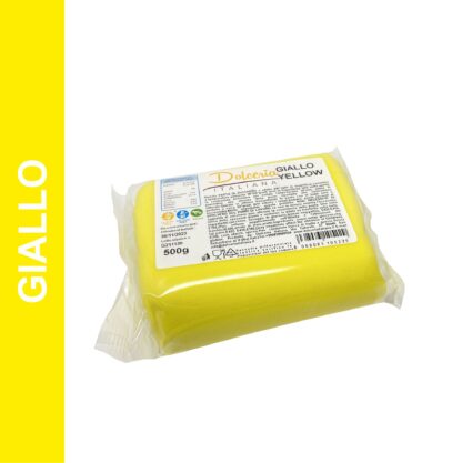 Pasta di Zucchero Giallo 500g