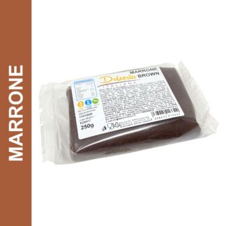 Pasta di Zucchero Marrone 250g