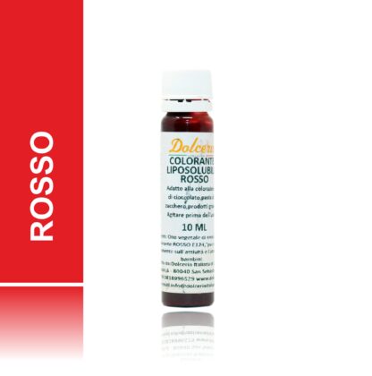 Colorante Rosso 10 ML Liposolubile