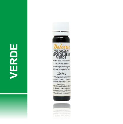 Colorante Verde 10 ML Liposolubile
