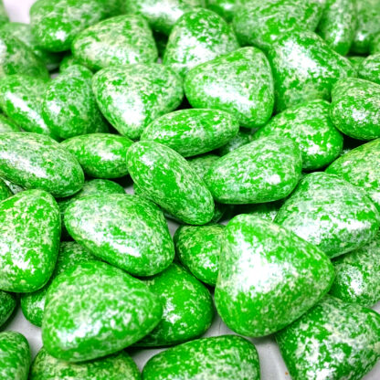 Cuori perlati verde 90 g - immagine 2