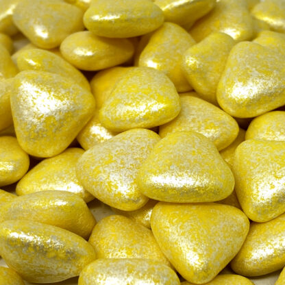 Cuori perlati giallo 90 g - immagine 2