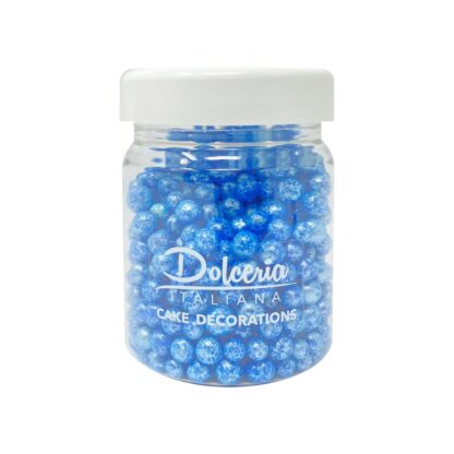 Palline perlate blu 90 g