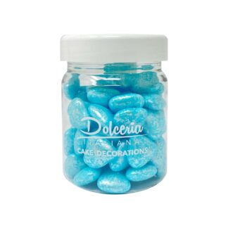 Cuori perlati celeste 90 g